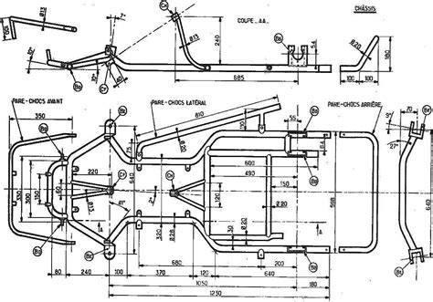 design grafico telaio go kart
