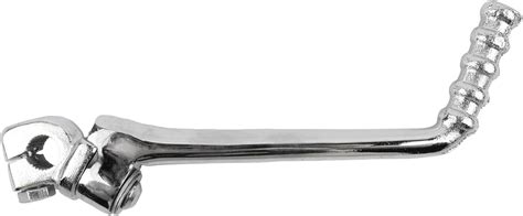 Primo piano di un pedale d'avviamento per moto da cross