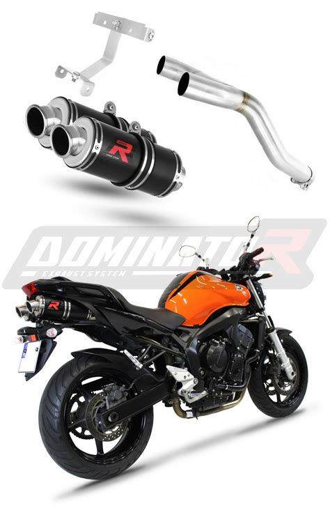 Yamaha FZ6 con scarico GPR