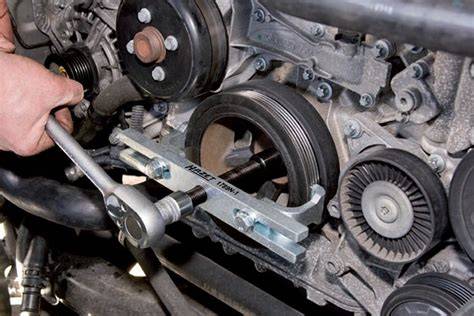 puleggia albero motore BMW 525 2006 - diagramma accesso motore