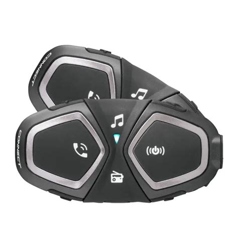 Schema di connessione Bluetooth tra interfoni moto