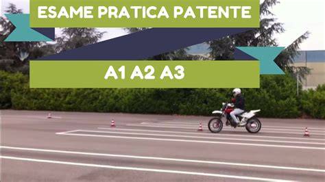Grafico percorso esami patenti A, A1, A2 e B