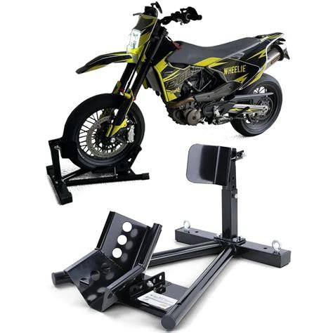 Immagine cavalletto universale MOTARD in officina