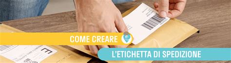 Illustrazione di un pacco spedito con etichette di tracciamento