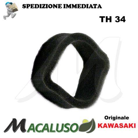 Filtro aria Kawasaki TH34 KBL34A ingrandimento dettagli