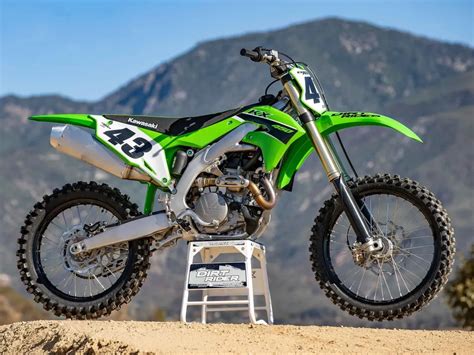 Kawasaki KX450 design ergonomico