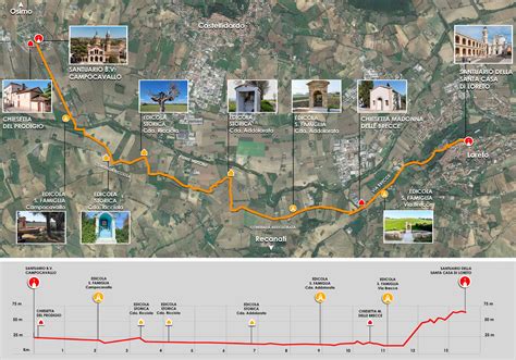 mappa percorso Girardengo Campocavallo