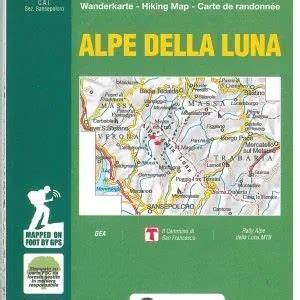 Cartina dei Monti della Luna e sentieri
