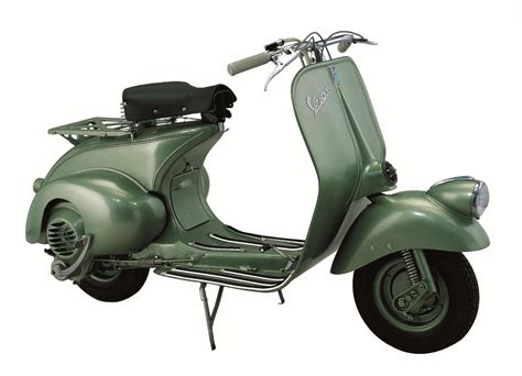 primi modelli di Vespa con paragambe esposti
