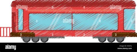 Illustrazione di un vagone treno con spazio per biciclette