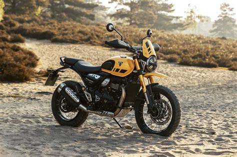 Immagine Triumph Scrambler 2026 profilo e dettagli telaio