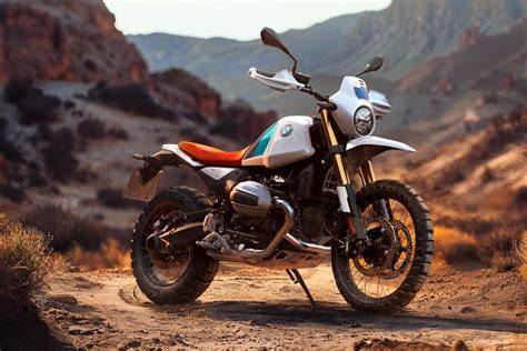 BMW R 12 G/S vista laterale in fuoristrada