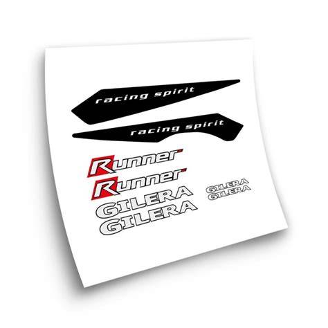 Immagine kit adesivi vinile per Gilera 50 Enduro
