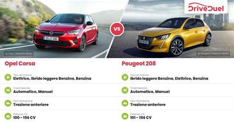diagramma confronto corsa 57 vs originale