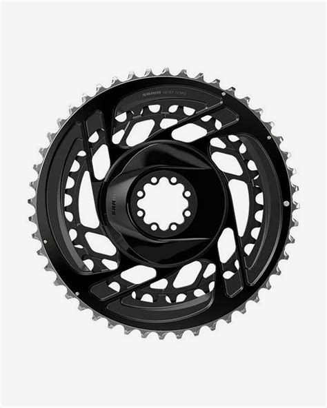 Dettaglio delle corone SRAM Force 22 con lavorazione CNC