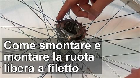 Schema di un corpetto ruota libera per bicicletta