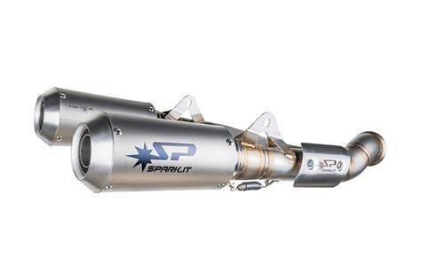 Spark doppio scarico euro4 estetica racing