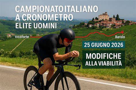 cronometro Vicoforte Barolo percorso panoramico