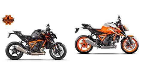 grafica confronto KTM Duke line-up