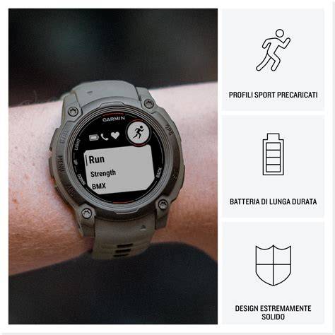 Notifiche su smartwatch Garmin in allenamento