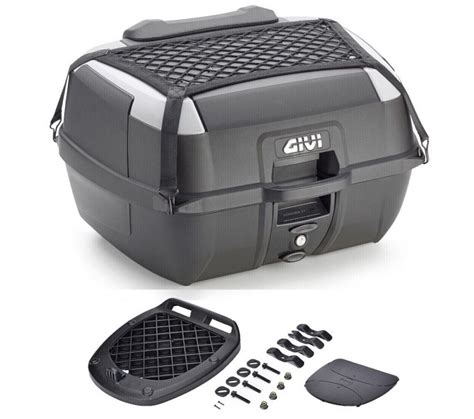 Schema di montaggio Givi Monorack con piastra e bauletto