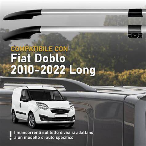 barra portapacchi Doblo design alluminio