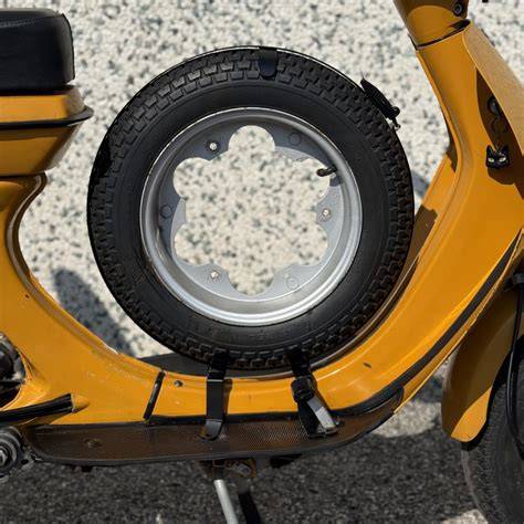 diagramma ruota Lambretta con camere<br>aria e valvole
