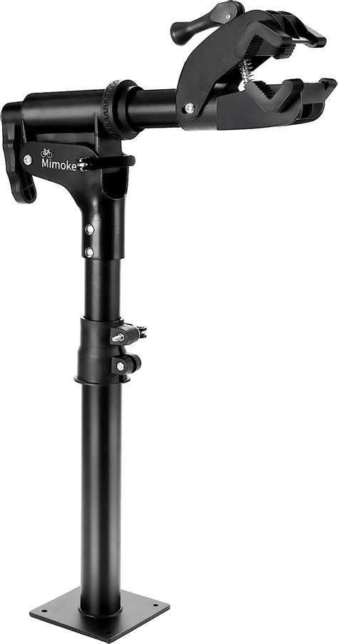 Schema che illustra i diversi punti di aggancio di un cavalletto da manutenzione su una bicicletta