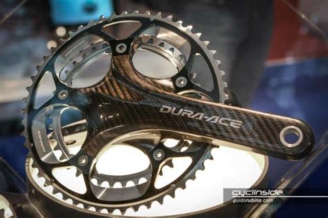 Guarnitura Shimano Dura-Ace in fibra di carbonio