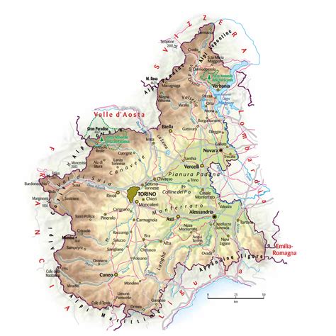 Mappa delle agevolazioni regionali in Piemonte