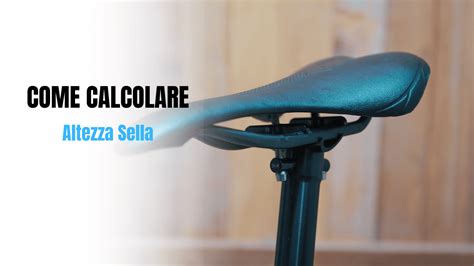 Immagine confronto altezza sella