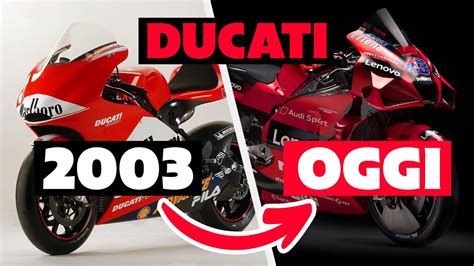 grafico evoluzione Ducati MotoGP