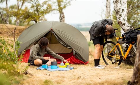Attrezzatura da campeggio per bikepacking