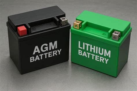 batteria AGM distanza partire scooter