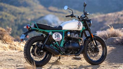 Royal Enfield Bear 650 in livrea replica Eddie Mulder