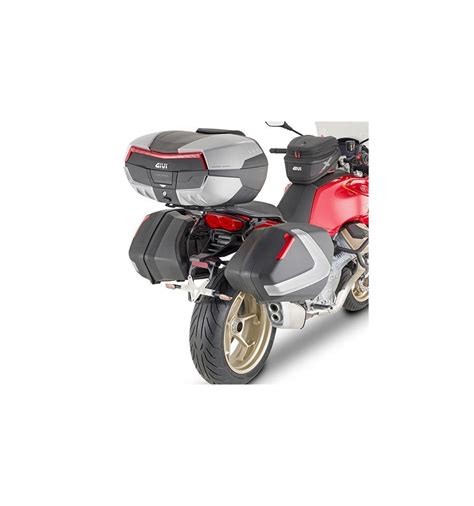 Schema di montaggio portavaligie Givi Monokey Side su moto sport-touring