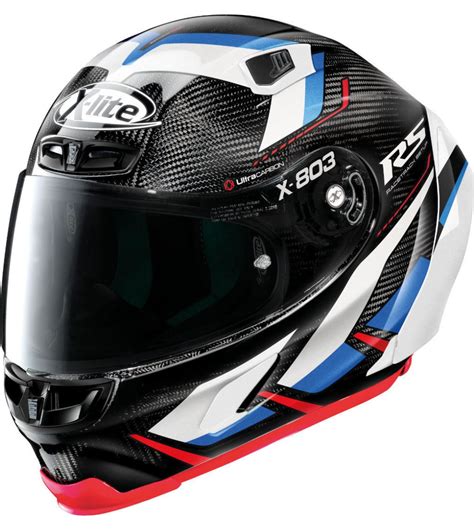 Casco X-Lite X803 Ultra Carbon in primo piano