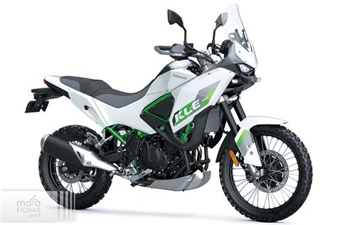Kawasaki KLE500 SE in colorazione verde metallizzato