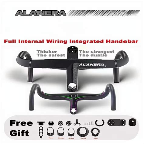Schema di un cockpit integrato per biciclette da corsa.