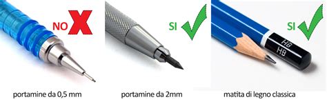 materiali per disegno a matita