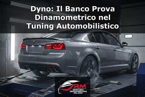 Schema di un banco prova dinamometrico per automobili