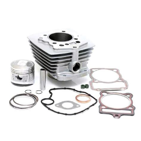Componenti di un kit cilindro per moto