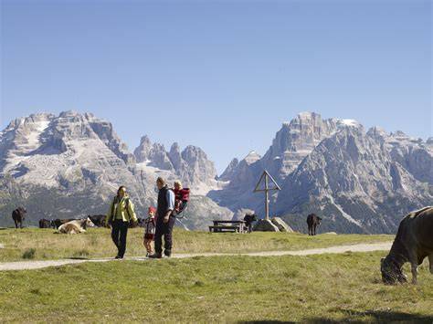 Immagine di partenza e arrivo tra Pinzolo e Val Rendena