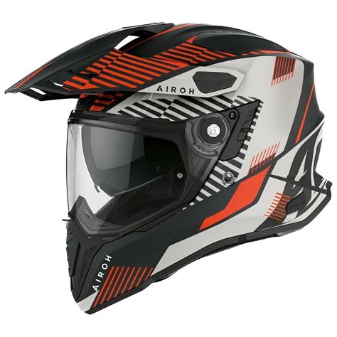 Casco Airoh con visiera pulita
