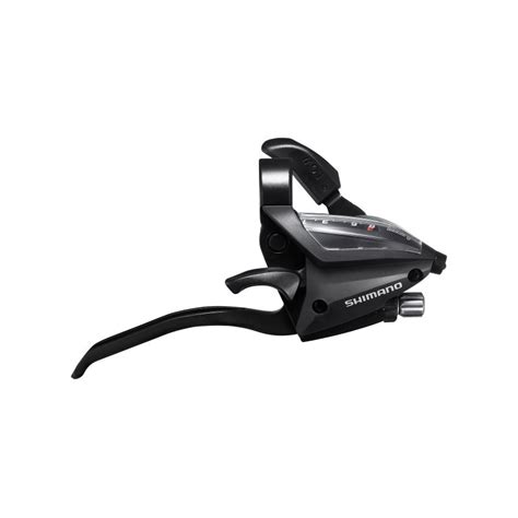 Schema di un comando cambio integrato con leva freno Shimano