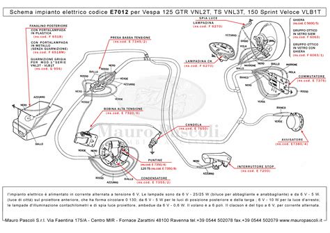 Componenti elettrici Vespa Ape 50
