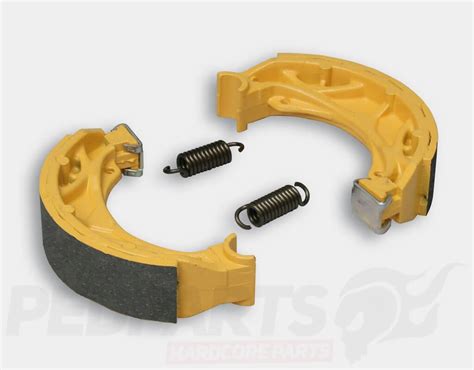 Malossi brake shoes material composition diagram