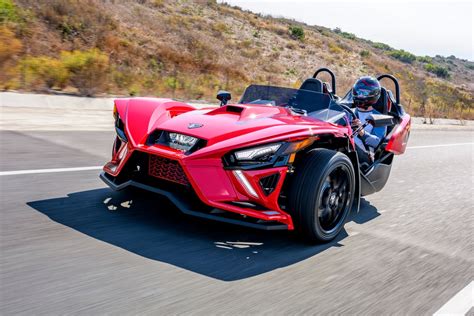 Polaris Slingshot S in primo piano