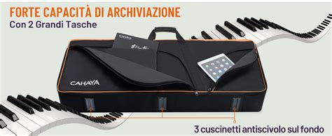 Custodia imbottita per tastiera