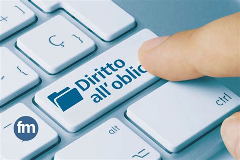 Icona stilizzata che rappresenta il diritto all'oblio digitale